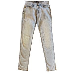 Hollister Stacked Skinny Jeans Light Wash Advanced Stretch Denim W29 L30